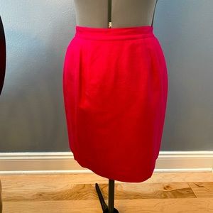 Doncaster woven silk skirt